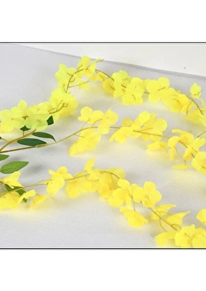 1 Adet Sarkan Sarı Akasya Çiçek 3 Dallı 100 cm Yapay Dekoratif Nişan Düğün Süsleme fırsatları