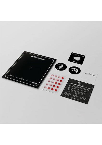 Universal Dot Mouse Skate ( Her Mouse Modeli ile Uyumludur) Red Edition modelleri