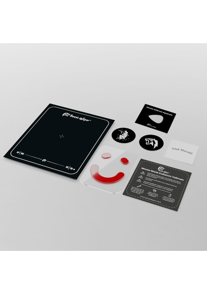 Steel Series Rival 3 Veya Rival 3 Wireless Uyumlu Mouse Skate ( Red Edition) %100 Ptfe fiyatları