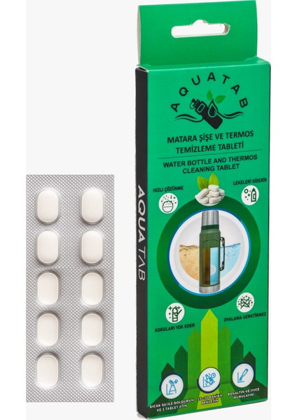 Matara Şişe Temizleme Tableti