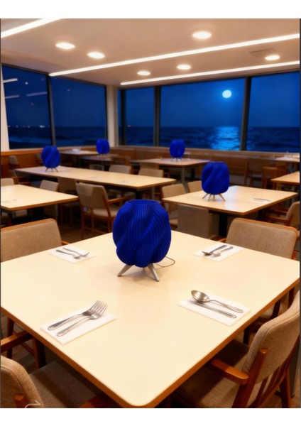 Abajur Dekoratif Modern Tasarımı Beyaz Pembe Mavi Renk Ev, Ofis, Cafe ve Restorant modelleri
