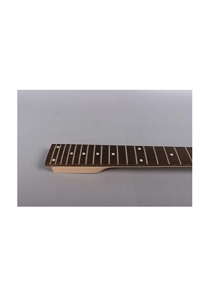 El Gitar Boyun Yedek Muz Tarzı Kafa Diy Akçaağaç Yaka Gülağacı Klavyeli 25,5 Ih Ölçek Uzunluğu Topukta Cıvata, Gümüş, 24 Perde 25,5 Inç-Top Ayarı indirimleri