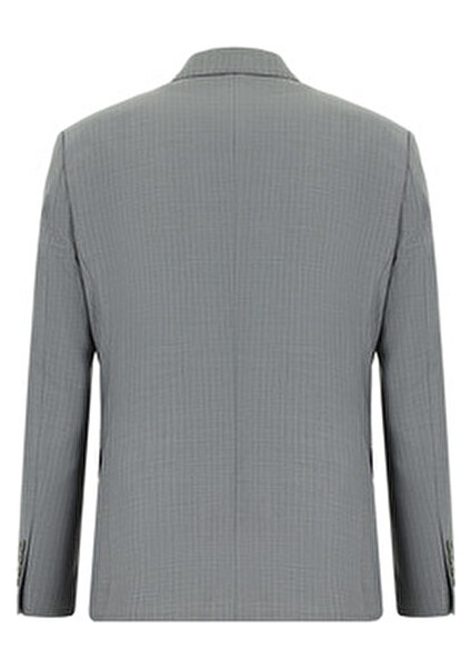 Super Slim Fit Ekstra Dar Kesim Çizgili Kruvaze Takım Elbise modelleri