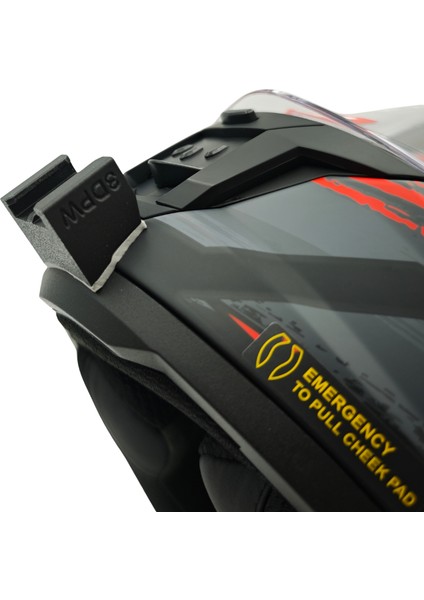 Ls2 Stream 2 Kask uyumlu chinmount aksiyon kamera çene bağlantı aparatı seti