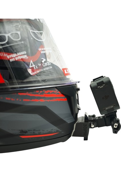 Ls2 Stream 2 Kask uyumlu chinmount aksiyon kamera çene bağlantı aparatı seti modelleri