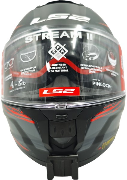 Ls2 Stream 2 Kask uyumlu chinmount aksiyon kamera çene bağlantı aparatı seti