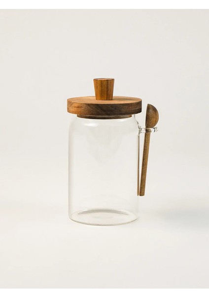 Ridce Akasya Kapaklı Cam Kavanoz (700 Ml)