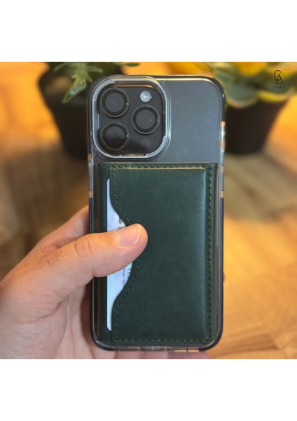 iPhone 17 Air Uyumlu 5 Bölmeli Magsafe Mıknatıslı Deri Kartlık Cüzdan indirimleri