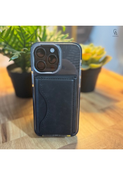 iPhone 17 Air Uyumlu 5 Bölmeli Magsafe Mıknatıslı Deri Kartlık Cüzdan fiyatları
