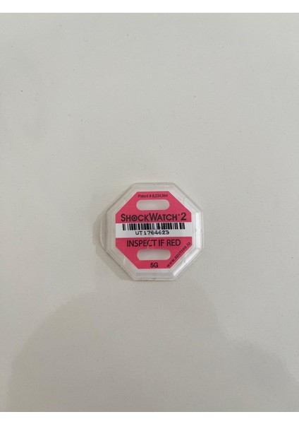 Nakliye Hasarlarını Önceden Tespit Et – Spotsee Shockwatch 2 Darbe Etiketi (100’LÜ Paket)