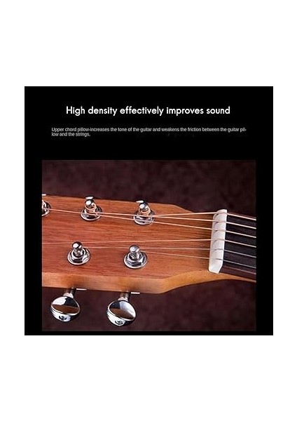 4 Parçalı Akustik Gitar, 6 Telli, Kemik Köprüsü, 72 mm ve 43 mm Somun, Üst Kemik Somunlu, Popüler Yastık, Alt Yastık fiyatları