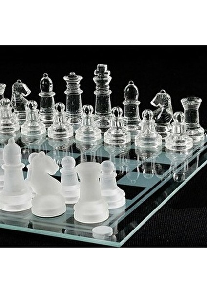 Cam Satranç Takımı (Stewen Zweig'in "satranç" Isimli Unutulmaz Kitabı Hediye!) modelleri