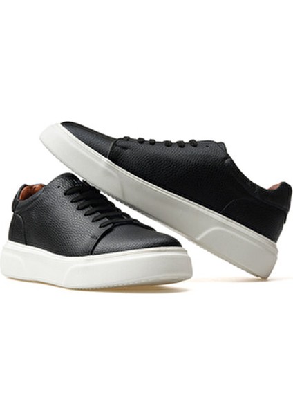 Tommy Erkek Hakiki Deri Casual Günlük Ayakkabı 25Y 111230187 M Siyah