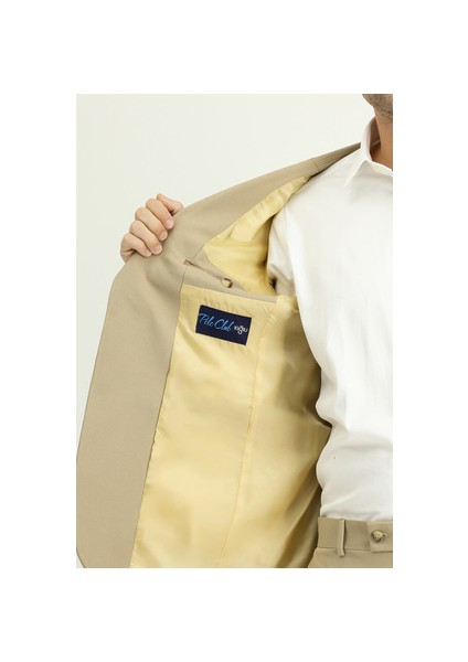 Relaxed Fit Rahat Kesim Klasik Takım Elbise