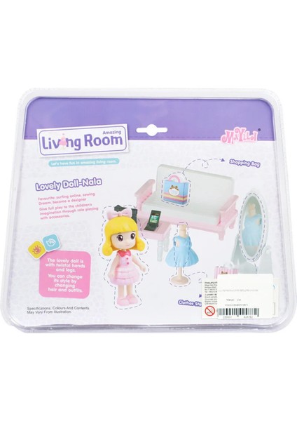 Oyuncak Maylla'nın Oturma Odası Mini Oyun Seti modelleri