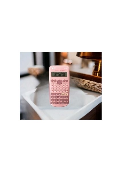 112 Fonksiyonel Bilimsel Hesap Makinesi 240 Fonksiyonlu Pembe modelleri