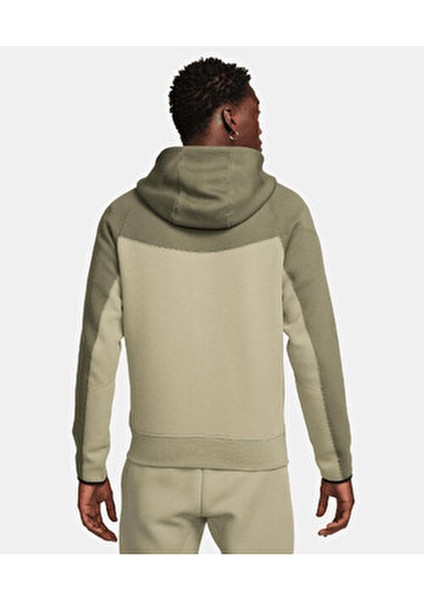 Tech Fleece Tam Boy Fermuarlı Erkek Kapüşonlu Üst ( Yeni Sezon ) FB7921-276 indirimleri