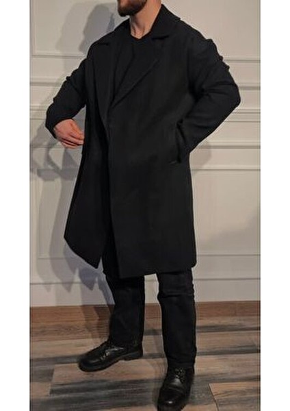 Oversize Kruvaze Yaka Kaban indirimleri