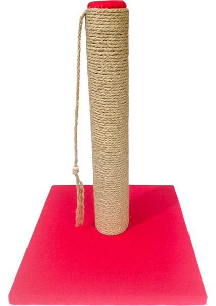 Lyra 50 cm Kırmızı Kedi Tırmalama Direği