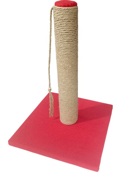 Lyra 50 cm Kırmızı Kedi Tırmalama Direği fiyatları