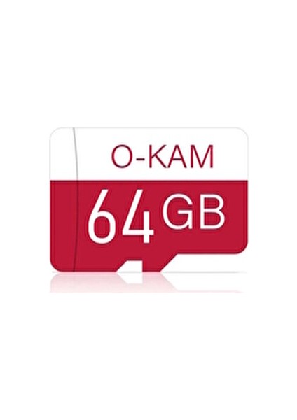 64 GB O-Kam Hafıza Kartı Faster Transfer Speed Class 10 4k Video Kayıt