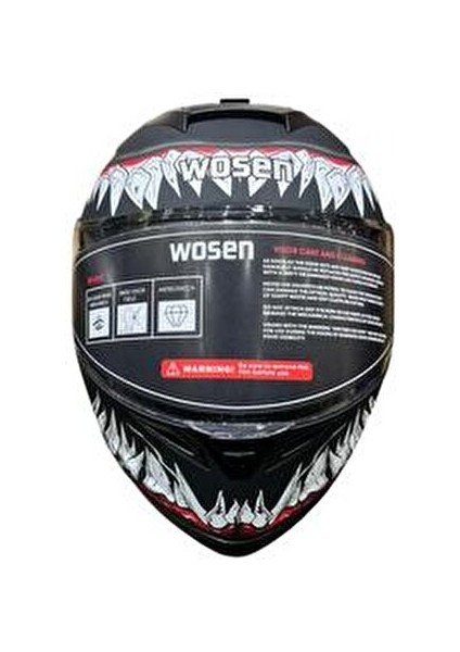 Mototez Çeneden Açılır Motosiklet Kaskı Wosen WS-202 fiyatları