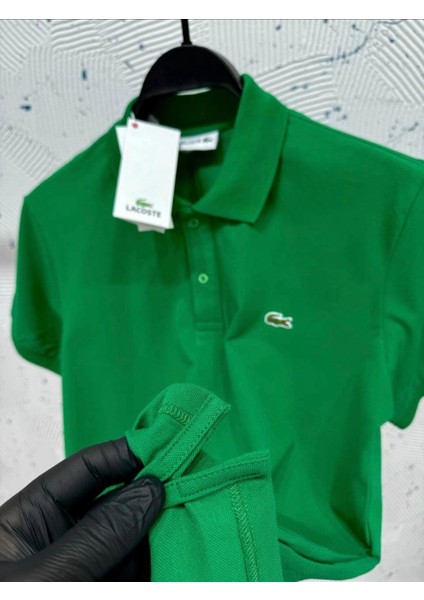 Premium Erkek Yeşil Polo Yaka Tişört modelleri