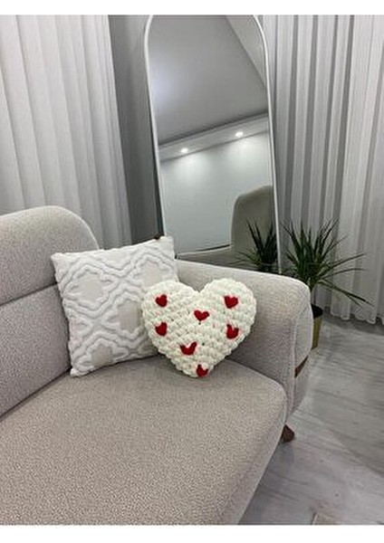 Özel Günlere Özel Kalp Desenli Yastık-Kalp Şeklinde Romantik Dekoratif Yastık / Aşk Dolu fiyatları
