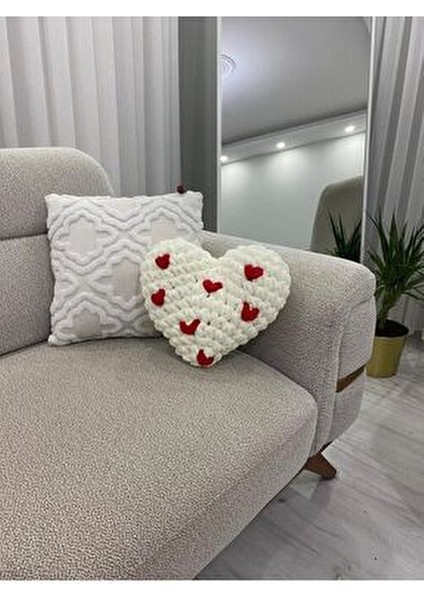 Özel Günlere Özel Kalp Desenli Yastık-Kalp Şeklinde Romantik Dekoratif Yastık / Aşk Dolu fırsatları