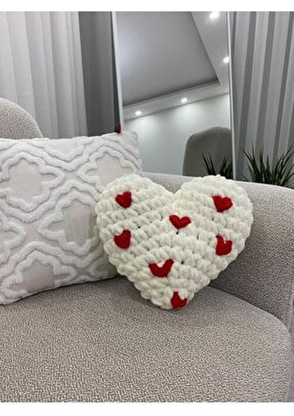 Özel Günlere Özel Kalp Desenli Yastık-Kalp Şeklinde Romantik Dekoratif Yastık / Aşk Dolu indirimleri