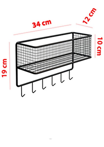 Metal Kancalı Banyo Sepeti Banyo Düzenleyici Organizer Duşluk Şampuanlık Banyo Köşesi fırsatları