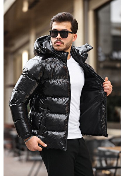 Erkek Parlak Şişme Mont Su ve Rüzgar Geçirmez Ürün fiyatları