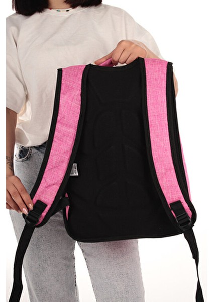 My Polo 8870 Yarasa Model Okul Çantası Sırt Çantası Ortopedik Suya Dayanıklı Pembe fırsatları