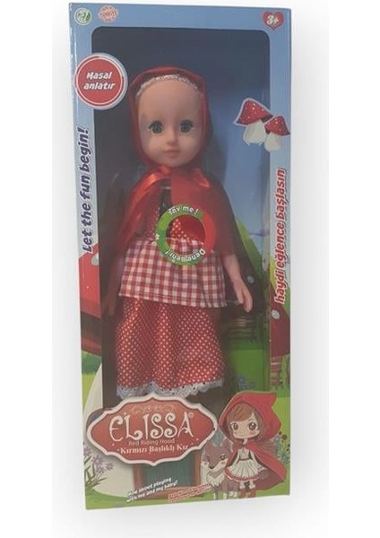 Elissa Konuşan Kırmızı Başlıklı Kız Bebek