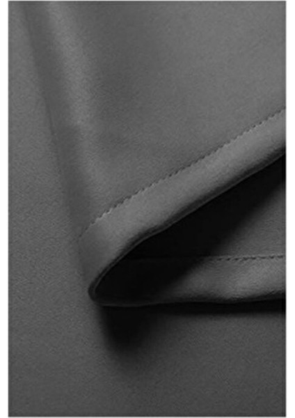 Blackout %100 Işık Geçirmez Fon Perde Koyu Gri Füme Pilesiz Ekstrsaforlu Karartma Güneşlik (Enxboy) fırsatları