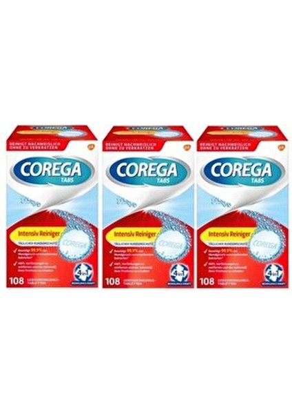 Diş Protez Ağız Temizleme Tabs 324 Adet