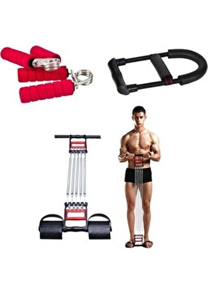 El Bilek Kol Çalıştırma ve Güçlendirme Seti 3 Lü Spor Set indirimleri