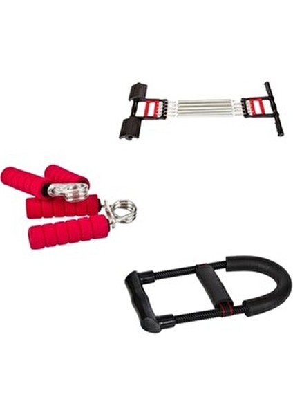 El Bilek Kol Çalıştırma ve Güçlendirme Seti 3 Lü Spor Set