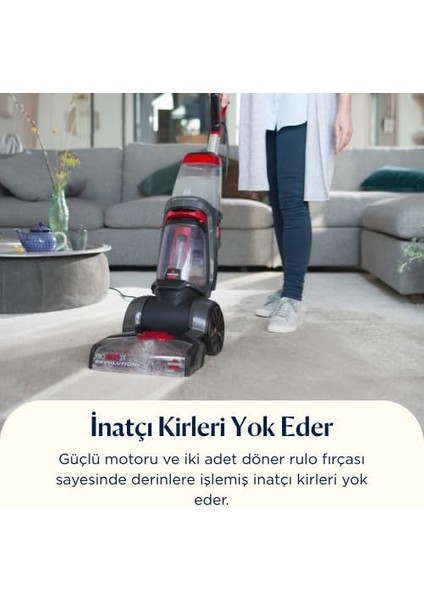 Proheat 2x Revolution | Halı- Koltuk Yıkama Makinesi | 800W | 1858N indirimleri