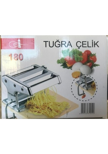 Tuğra Çelik 180 mm Erişte Makarna Makinesi (5256)