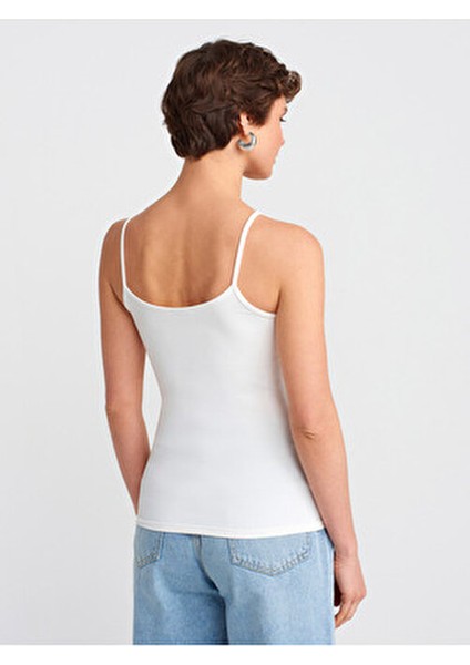 20901 Ince Askılı Poliamid Top-Ekru fiyatları