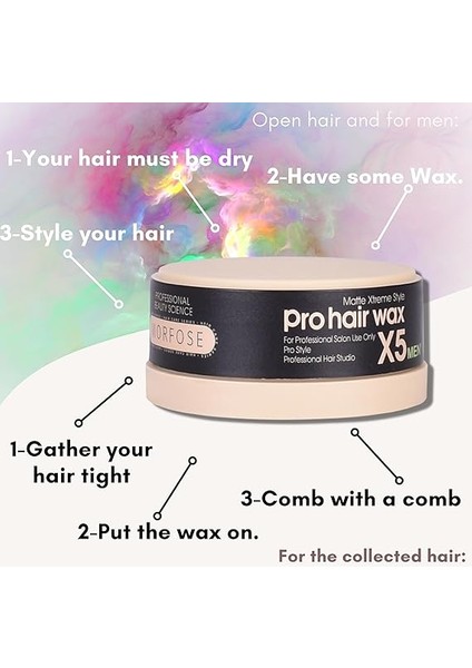 8680678835351 Pro Hair Wax 150ML (Mat) 1 Paket (1 x 1 Adet) fiyatları