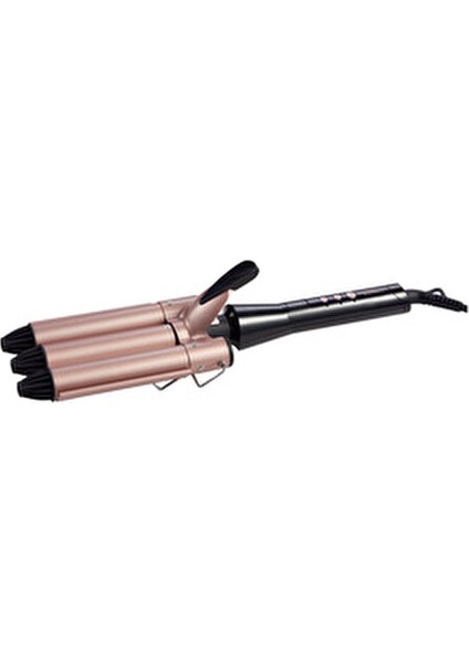 ZLN9198 3'lü Seramik Saç Maşası | Su Dalgası 3X25MM | Saç Şekillendirici | 5 Seviye Isı Ayarı LED fiyatları