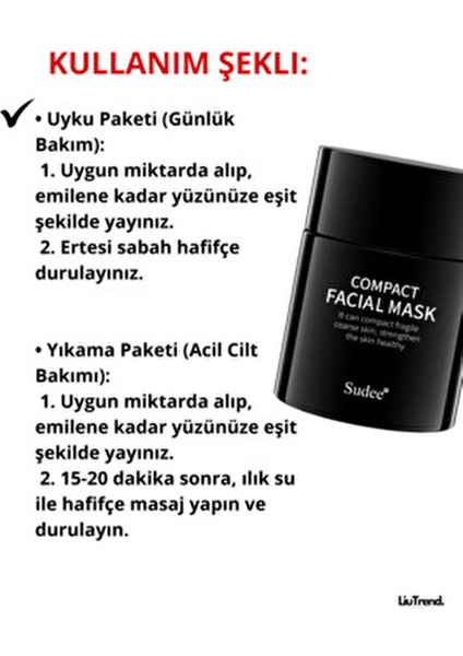 Compact Facial Mask 52 ml Cilt bariyerini destekleyen yenileyici gece maskesi fırsatları