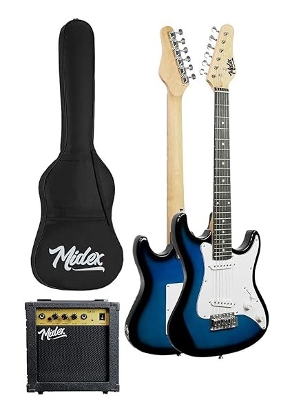 CEG-36BL 8-12 Yaş Çocuklar Için Amfili Full 3/4 36 Inç Elektro Gitar Seti Blue fiyatları