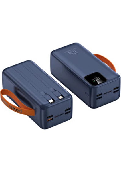 30.000 Mah Powerbank Yeni Nesil Kendinden Kablolu 22.5 W Ultra Hizli ve Güçlü Pd Qc 3.0 fırsatları
