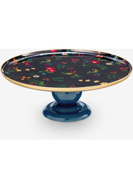 Berry Blues Mavi Metal Kek Standı 24X9 cm