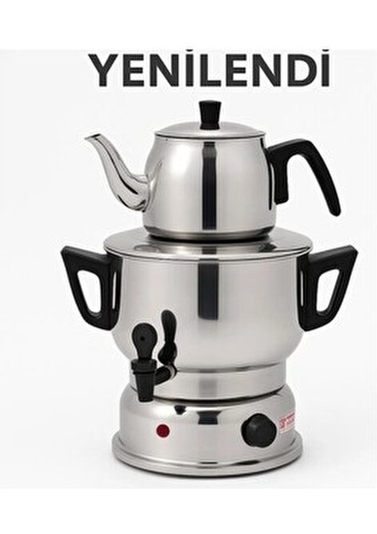 Seçil Elektrikli Semaver 6 Lt 70 Bardak Çay Semaveri (Inşaat- Ofis Uyumlu) Beğenmezseniade Garantili