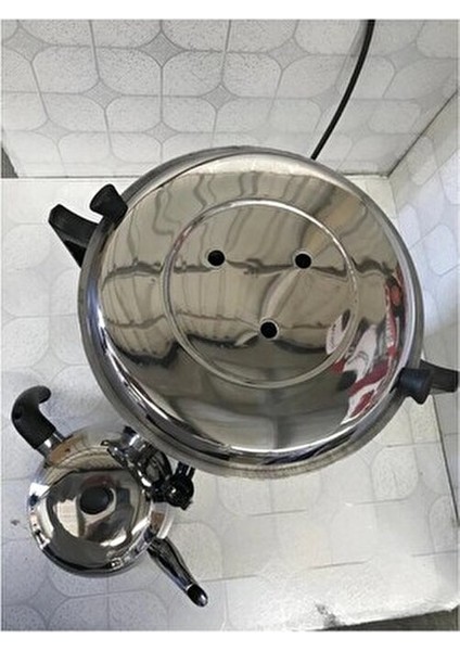 Seçil Elektrikli Semaver 6 Lt 70 Bardak Çay Semaveri (Inşaat- Ofis Uyumlu) Beğenmezseniade Garantili fırsatları