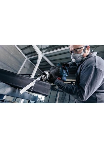 5x Pro Medium-Thick Metal S1137BEF Panter Testere Bıçağı (Metal ve Profiller, Demir Içermeyen Metaller, Uzunluk 225 Mm, Professional Aksesuar Panter Testere)